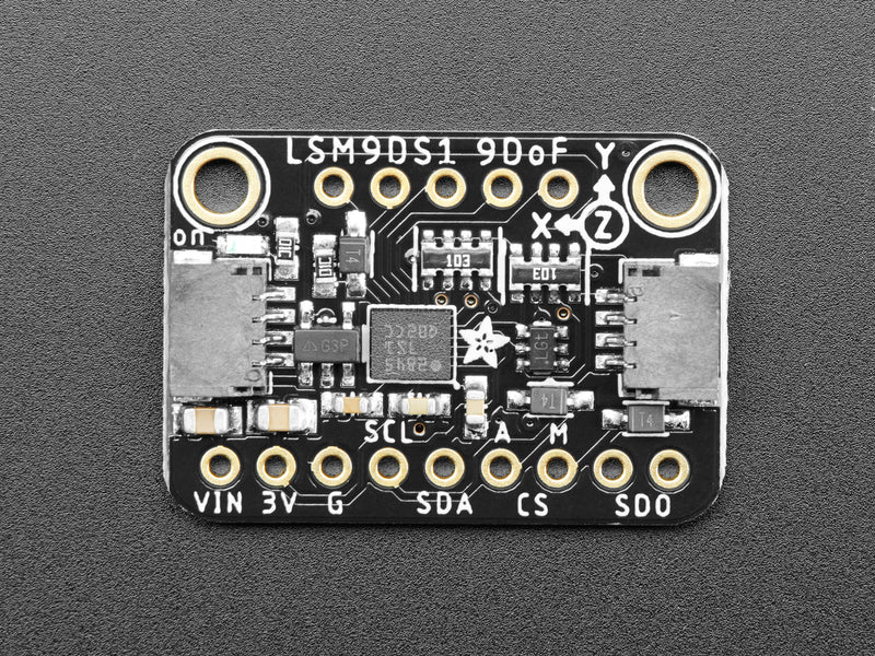 Adafruit 9-DOF LSM9DS1 Breakout Board - STEMMA QT / Qwiic