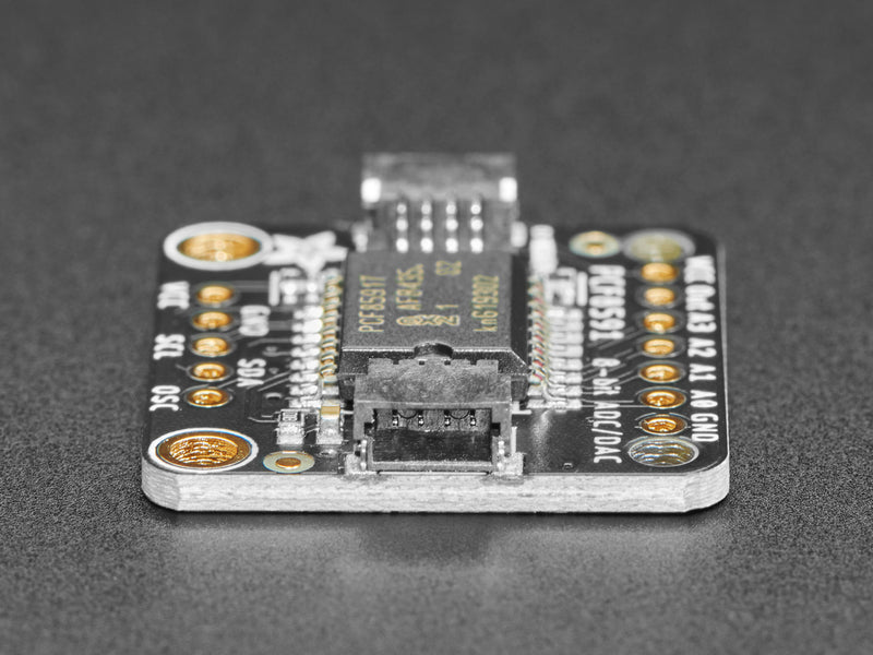 Adafruit PCF8591 Quad 8-bit ADC + 8-bit DAC - STEMMA QT / Qwiic