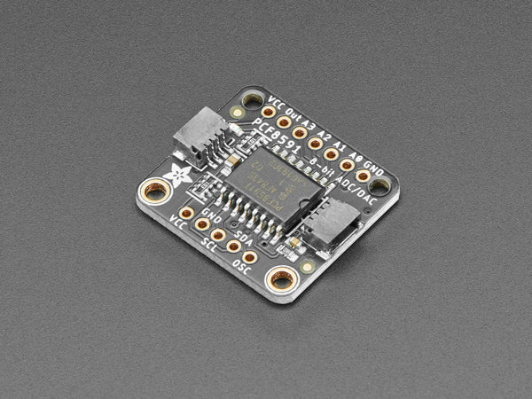 Adafruit PCF8591 Quad 8-bit ADC + 8-bit DAC - STEMMA QT / Qwiic