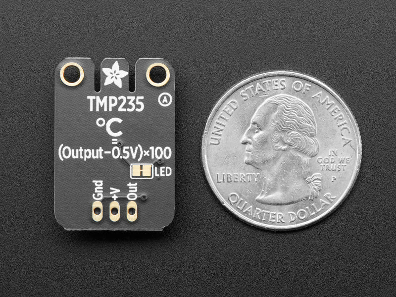 Adafruit TMP235 - Plug-and-Play STEMMA Analog Temperature Sensor