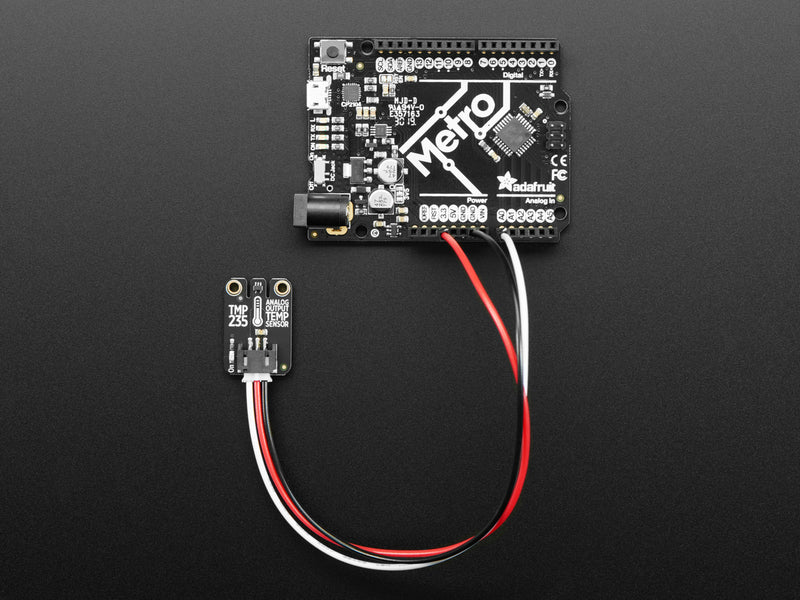 Adafruit TMP235 - Plug-and-Play STEMMA Analog Temperature Sensor