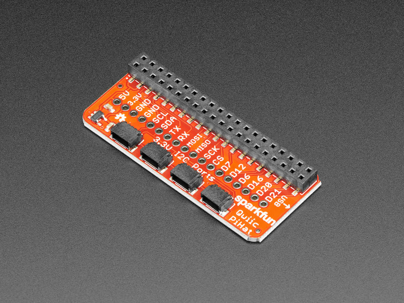 SparkFun Qwiic / STEMMA QT HAT for Raspberry Pi