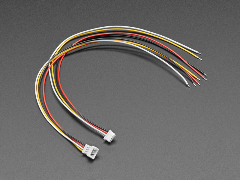 1.25mm Pitch 4-pin Cable Matching Pair - 40cm long