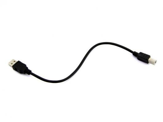 USB Cable Type A to B - 30CM Black - Buy - Pakronics®- STEM Educational kit supplier Australia- coding - robotics