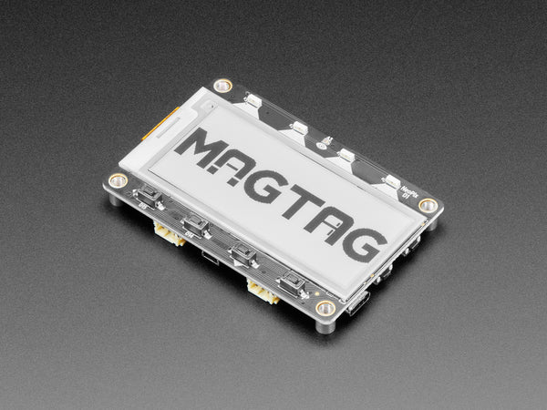 Adafruit MagTag - 2.9\" Grayscale E-Ink WiFi Display