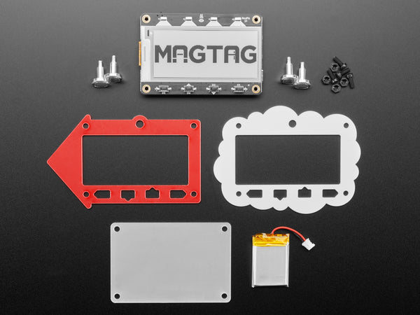 Buy Adafruit MagTag Starter Kit - 2.9" Grayscale E-Ink WiFi Display