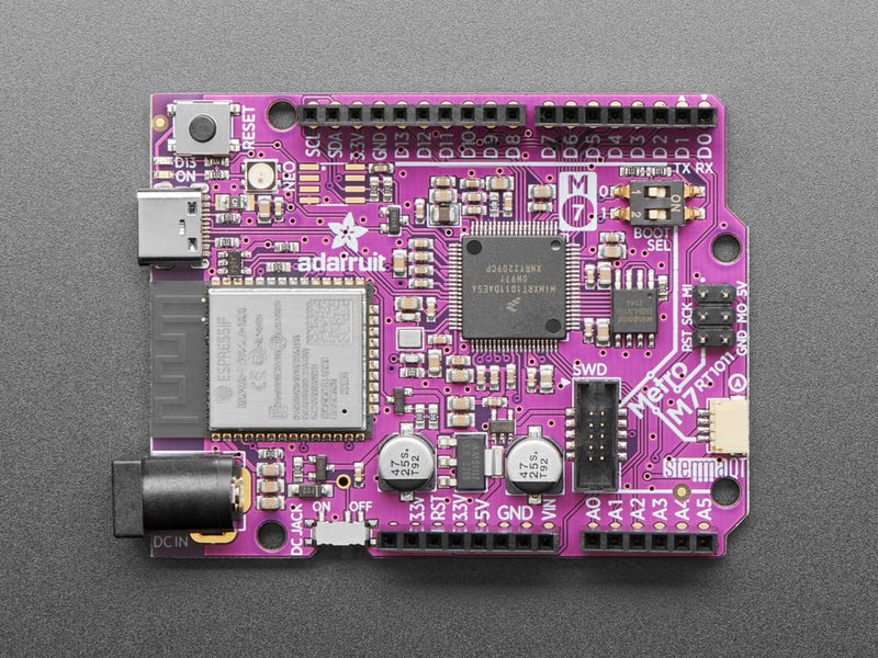 Adafruit Metro M7 with AirLift - Featuring NXP iMX RT1011