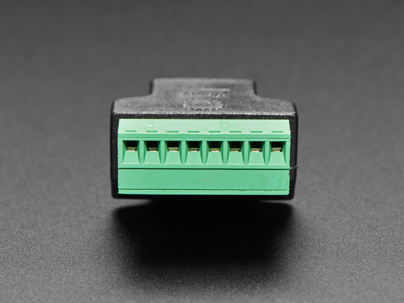 RJ-45 Terminal Block to Ethernet Socket Adapter