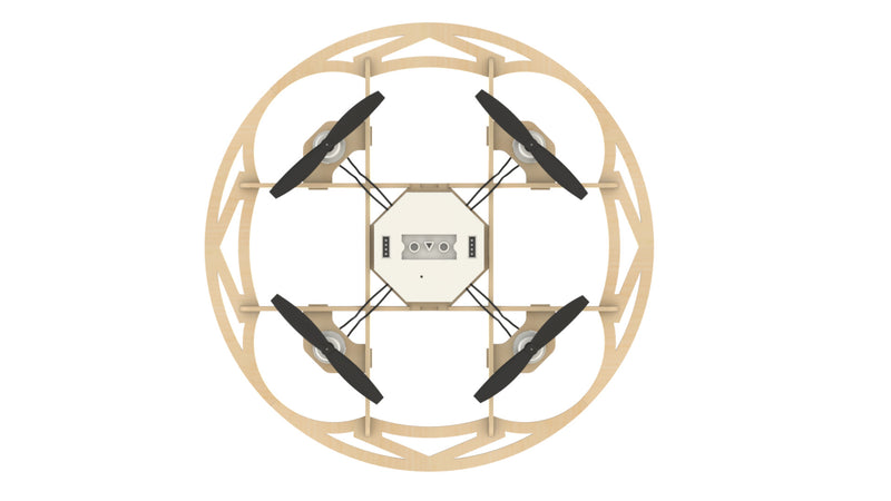 Airwood Taiji Wood Frame - Buy - Pakronics®- STEM Educational kit supplier Australia- coding - robotics