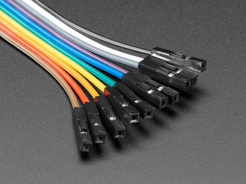 Premium Female/Male \'Extension\' Jumper Wires - 10 x 12\" (300mm)