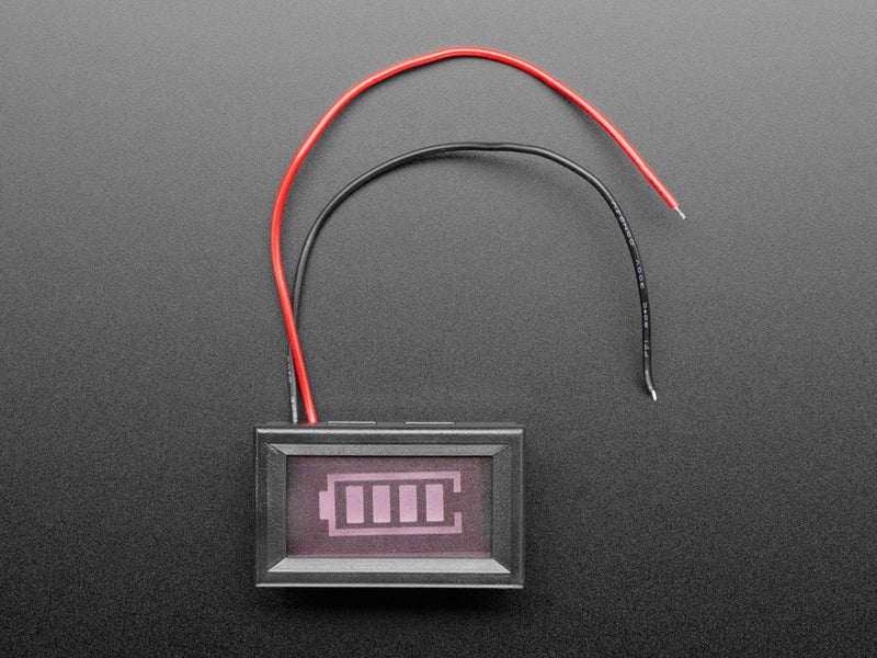 Single Li-Ion and LiPoly Battery Power Meter