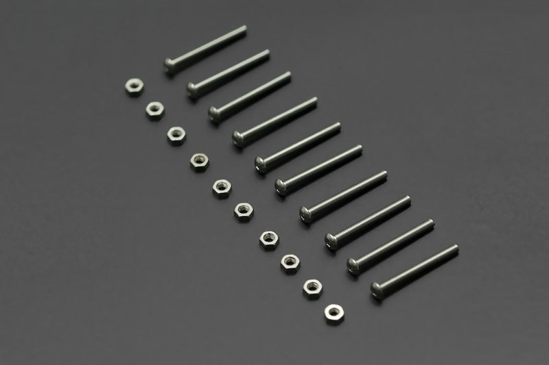 M3x30 screw low profile hex head cap screw 10 sets - Buy - Pakronics®- STEM Educational kit supplier Australia- coding - robotics