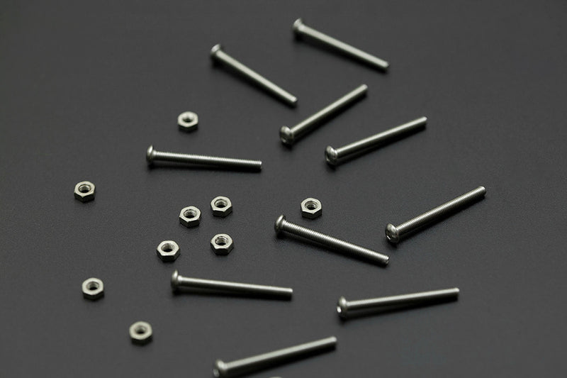 M3x30 screw low profile hex head cap screw 10 sets - Buy - Pakronics®- STEM Educational kit supplier Australia- coding - robotics