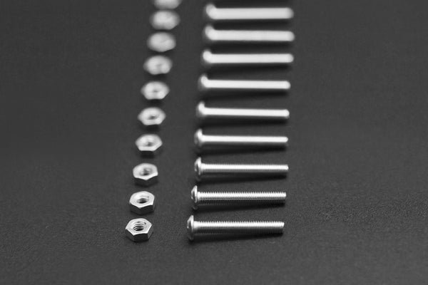 M3x20 screw low profile hex head cap screw 10 sets - Buy - Pakronics®- STEM Educational kit supplier Australia- coding - robotics
