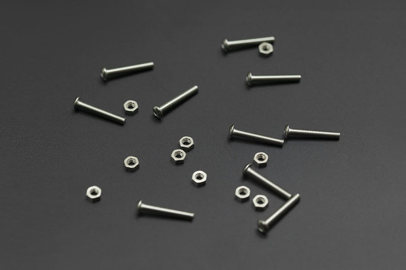 M3x20 screw low profile hex head cap screw 10 sets - Buy - Pakronics®- STEM Educational kit supplier Australia- coding - robotics