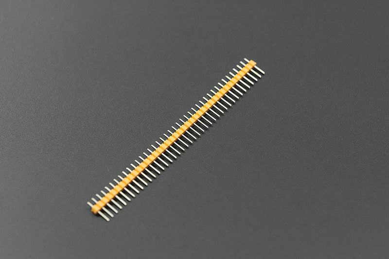 40 Pin Headers 0.1"  - Straight (Yellow 10 Pcs ) - Buy - Pakronics®- STEM Educational kit supplier Australia- coding - robotics