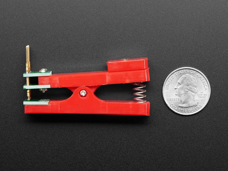 Pogo Pin Probe Clip - 6 Pins with 2.54mm / 0.1\" Pitch