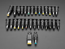 Buy 30 Piece 5.5 / 2.1mm to DC Barrel Jack Adapter Kit