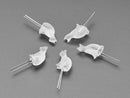 dLUX-dLITE Cool White Kitty Shape LEDs 5 Pack by Unexpected Labs