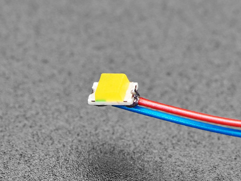 Miniature Wired LEDs - 0805 SMT LED - Warm White - 5 pack