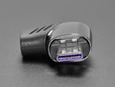Magnetic Right Angle USB Type C Adapter - 120W Data and Power