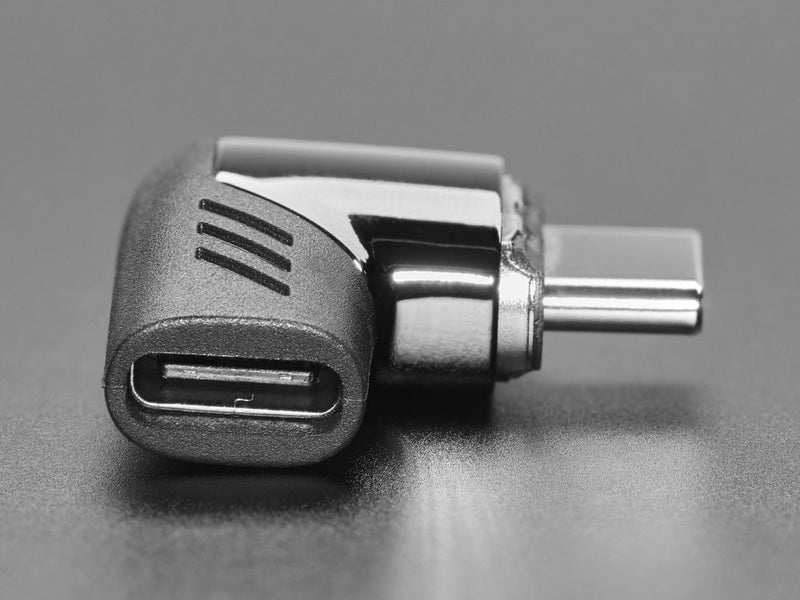 Magnetic Right Angle USB Type C Adapter - 120W Data and Power