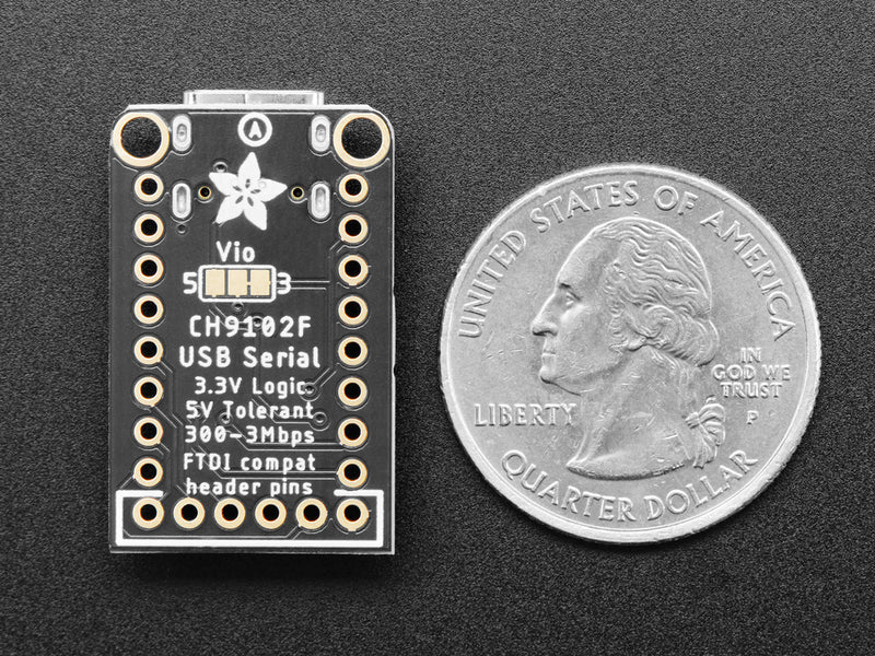 Adafruit WCH CH9102F Friend - USB to Serial Converter
