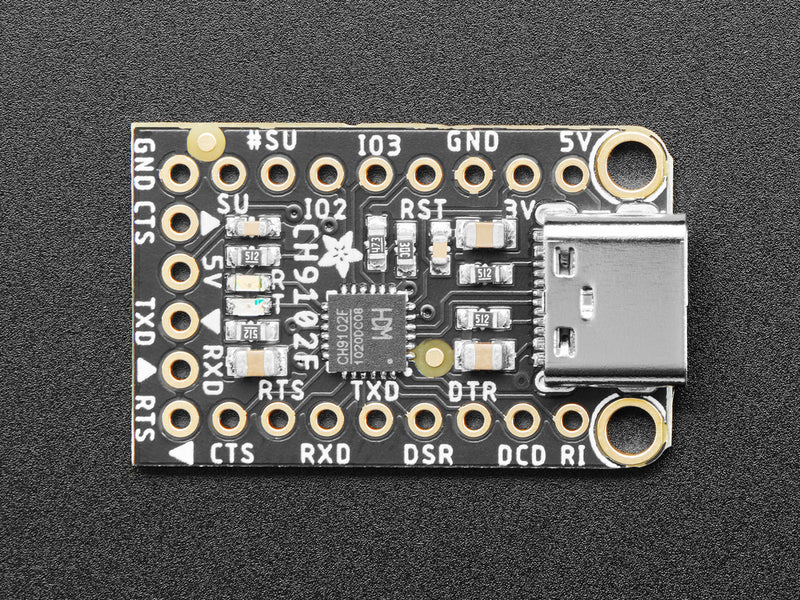 Adafruit WCH CH9102F Friend - USB to Serial Converter
