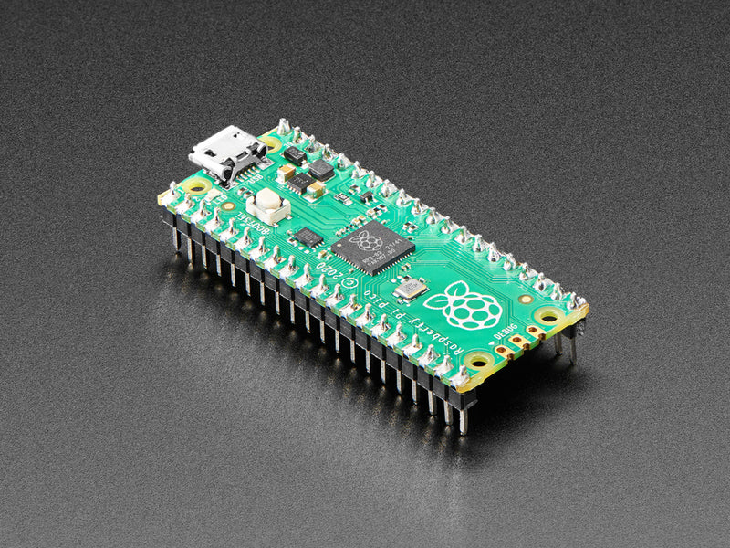 Short Plug Headers for Raspberry Pi Pico - 2 x 20 Male Headers