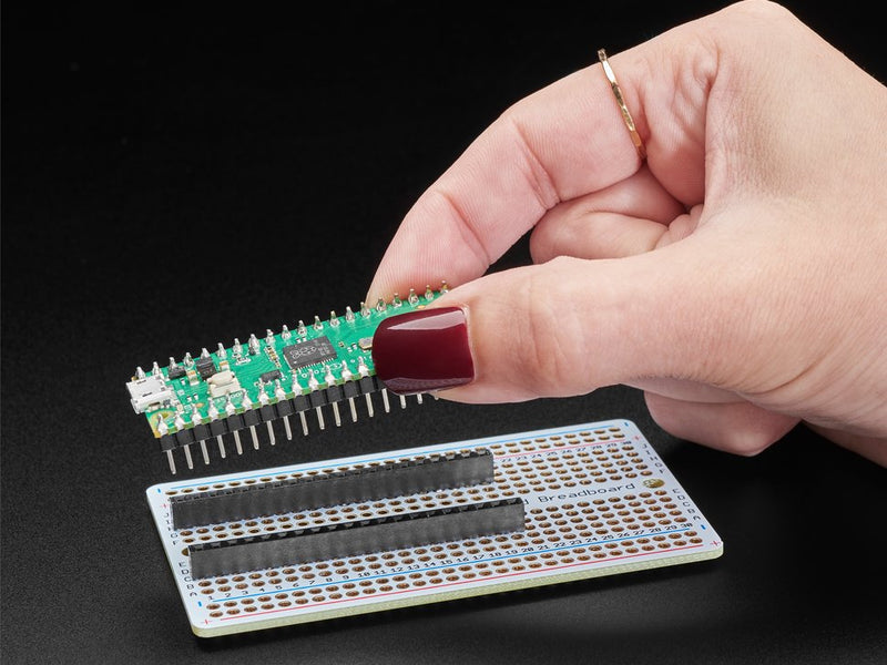 Short Socket Headers for Raspberry Pi Pico - 2 x 20 pin Female