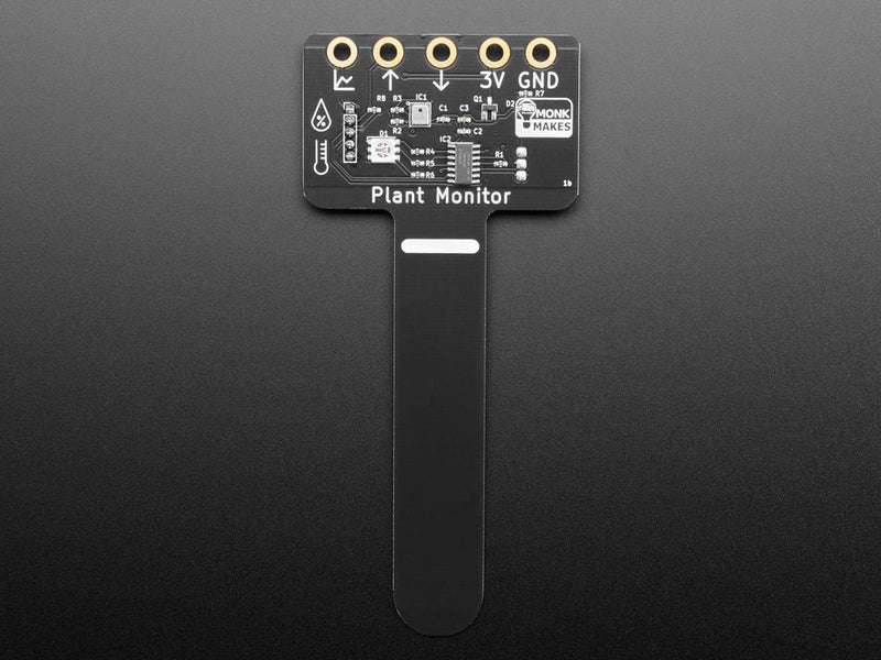 Monk Makes Plant Monitor - Capacitive Moisture Meter