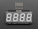 Assembled Adafruit 0.56" 4-Digit 7-Segment Display