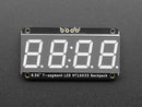 Assembled Adafruit 0.56" 4-Digit 7-Segment Display