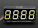 Assembled Adafruit 0.56" 4-Digit 7-Segment Display