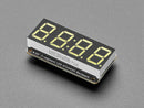 Assembled Adafruit 0.56" 4-Digit 7-Segment Display