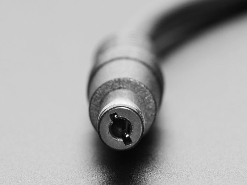 Round Panel Mount 5.5mm/2.1mm DC Barrel Jack Extension Cable