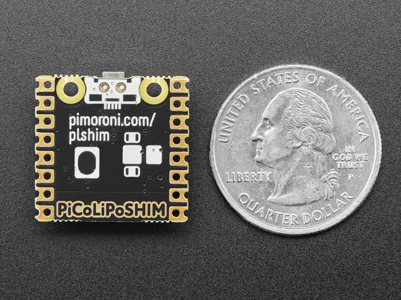Pimoroni Pico LiPo Power SHIM for Raspberry Pi Pico and Pico W