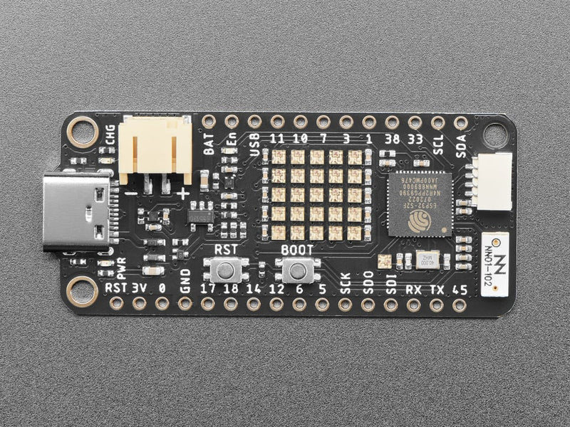 FeatherS2 Neo - Blingy RGB ESP32-S2 Feather Development Board