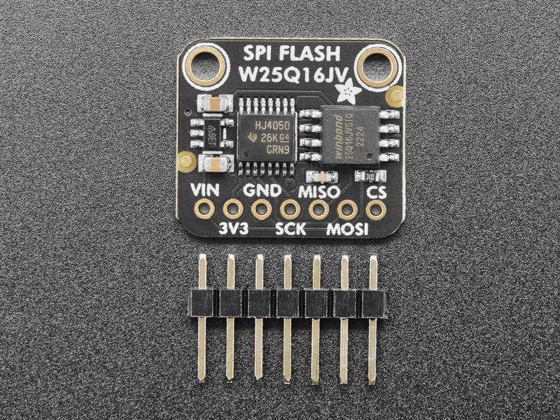 Adafruit SPI FLASH Breakout - W25Q16 - 16 Mbit / 2 MByte