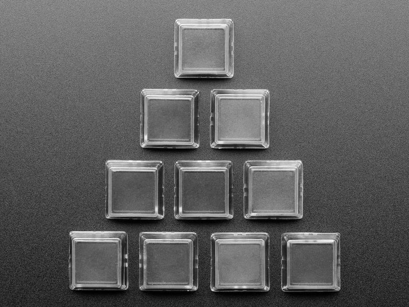 Black Relegendable Plastic Keycaps for MX Compatible Switches