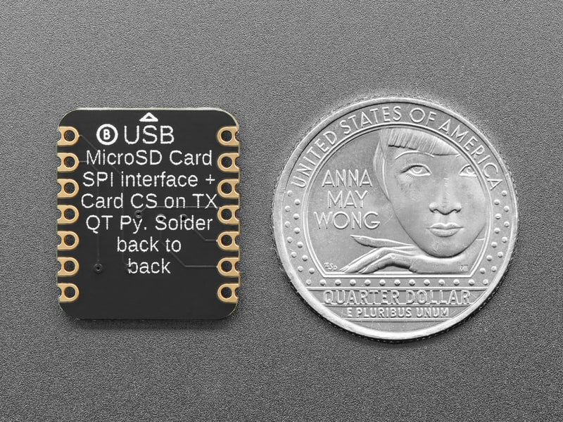 Adafruit microSD Card BFF Add-On for QT Py and Xiao
