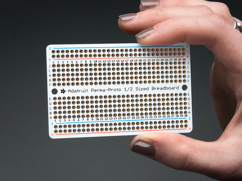 Adafruit Perma-Proto Half-sized Breadboard PCB - 3 Pack!