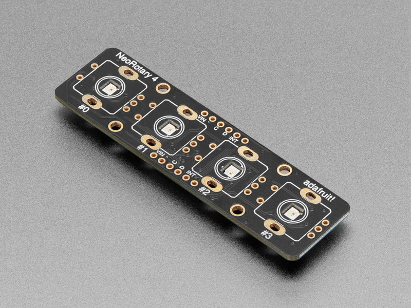 Adafruit I2C Quad Rotary Encoder Breakout with NeoPixel