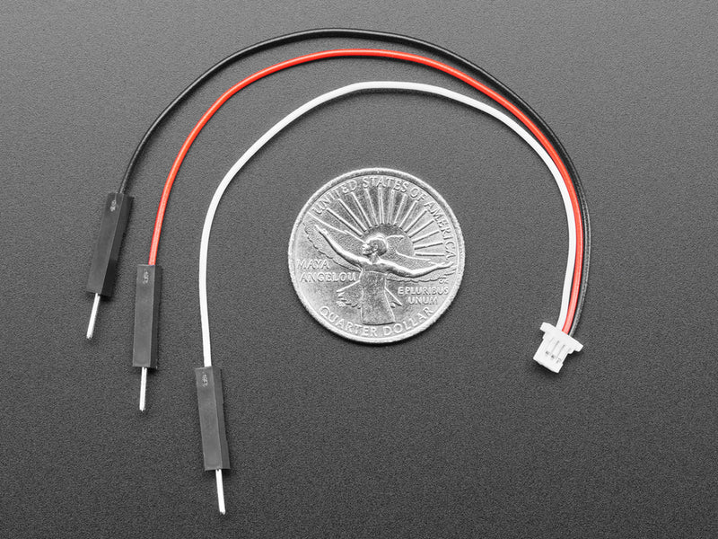 JST SH Compatible 1mm Pitch 3 Pin to Premium Male Headers Cable