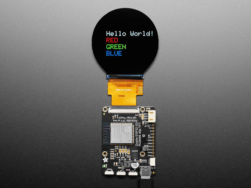 Adafruit Qualia ESP32-S3 for TTL RGB-666 Displays