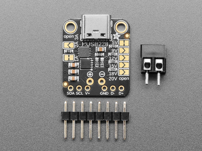 Adafruit USB Type C Power Delivery Dummy Breakout