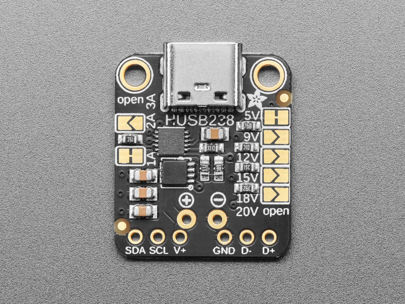 Adafruit USB Type C Power Delivery Dummy Breakout