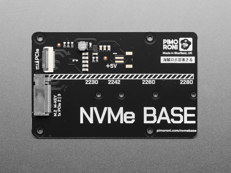 Pimoroni NVMe Base for Raspberry Pi 5