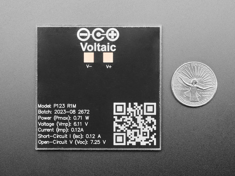 5V 0.6W Mini Solar Panel - ETFE