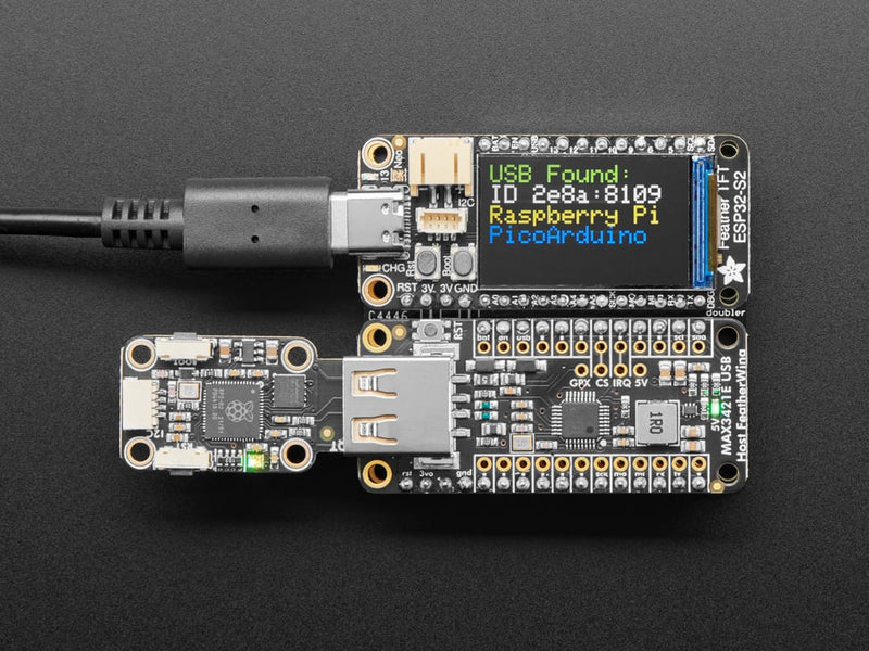 Adafruit USB Host FeatherWing with MAX3421E